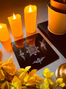 B-03: Kolam Rangoli Design 3