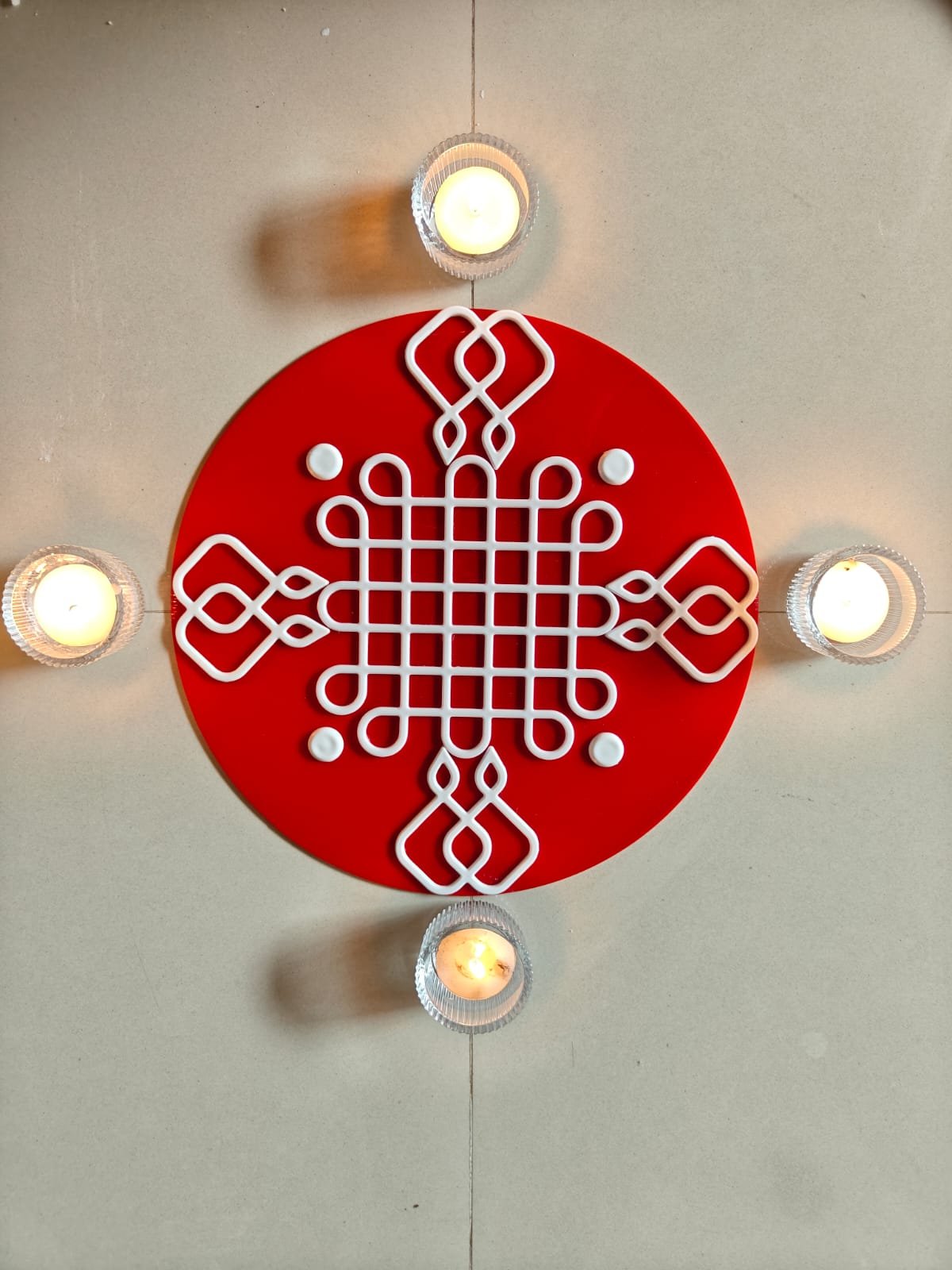M-01: Kolam Rangoli Muggu Design