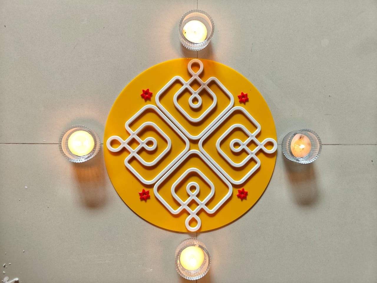 M-04: Kolam Rangoli Muggu Design